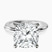 Pre-Designed 10kt White Gold Juniper Crossover Solitaire Lab Diamond Ring
