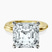 Pre-Designed 10kt Yellow Gold Juniper Crossover Solitaire Lab Diamond Ring