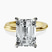 Pre-Designed 14kt Yellow Gold Juniper Crossover Solitaire Lab Diamond Ring