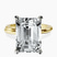 Pre-Designed 10kt Yellow Gold Juniper Crossover Solitaire Lab Diamond Ring