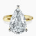 Pre-Designed 14kt Yellow Gold Juniper Crossover Solitaire Lab Diamond Ring
