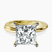Pre-Designed 14kt Yellow Gold Juniper Crossover Solitaire Lab Diamond Ring