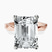Pre-Designed 10kt Rose Gold Magnolia Texture Solitaire Lab Diamond Ring