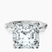 Pre-Designed 10kt White Gold Magnolia Texture Solitaire Lab Diamond Ring