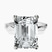 Pre-Designed 10kt White Gold Magnolia Texture Solitaire Lab Diamond Ring