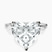 Pre-Designed 10kt White Gold Magnolia Texture Solitaire Lab Diamond Ring