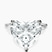 Pre-Designed 10kt White Gold Magnolia Texture Solitaire Lab Diamond Ring
