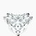 Pre-Designed 10kt White Gold Magnolia Texture Solitaire Lab Diamond Ring