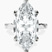 Pre-Designed 10kt White Gold Magnolia Texture Solitaire Lab Diamond Ring