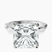 Pre-Designed 10kt White Gold Magnolia Texture Solitaire Lab Diamond Ring
