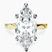 Pre-Designed 14kt Yellow Gold Magnolia Texture Solitaire Lab Diamond Ring