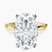 Pre-Designed 14kt Yellow Gold Magnolia Texture Solitaire Lab Diamond Ring