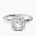 Eugenia Classic Bezel Solitaire Lab Diamond Engagement Ring in 18ct White Gold