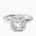 Pre-Designed Platinum Eugenia Classic Bezel Solitaire Lab Diamond Ring