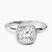 Eugenia Classic Bezel Solitaire Lab Diamond Engagement Ring in 18ct White Gold