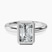 Eugenia Classic Bezel Solitaire Lab Diamond Engagement Ring in Platinum