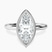 Eugenia Classic Bezel Solitaire Lab Diamond Engagement Ring in 14ct White Gold