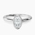 Pre-Designed Platinum Eugenia Classic Bezel Solitaire Lab Diamond Ring