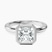 Eugenia Classic Bezel Solitaire Lab Diamond Engagement Ring in 18ct White Gold