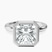Pre-Designed Platinum Eugenia Classic Bezel Solitaire Lab Diamond Ring