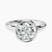 Eugenia Classic Bezel Solitaire Lab Diamond Engagement Ring in 18ct White Gold