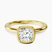 Pre-Designed 10kt Yellow Gold Eugenia Classic Bezel Solitaire Lab Diamond Ring