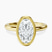 Eugenia Classic Bezel Solitaire Lab Diamond Engagement Ring in 9ct Yellow Gold