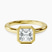 Pre-Designed 14kt Yellow Gold Eugenia Classic Bezel Solitaire Lab Diamond Ring