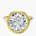 Pre-Designed 10kt Yellow Gold Eugenia Classic Bezel Solitaire Lab Diamond Ring