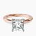 Pre-Designed 9ct Rose Gold Mildred Hidden Halo Solitaire Lab Diamond Ring