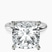 Pre-Designed Platinum Mildred Hidden Halo Solitaire Lab Diamond Ring