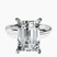 Pre-Designed Platinum Mildred Hidden Halo Solitaire Lab Diamond Ring
