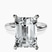 Pre-Designed Platinum Mildred Hidden Halo Solitaire Lab Diamond Ring