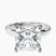 Pre-Designed Platinum Mildred Hidden Halo Solitaire Lab Diamond Ring