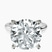 Pre-Designed Platinum Mildred Hidden Halo Solitaire Lab Diamond Ring