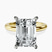 Pre-Designed 18kt Yellow Gold Mildred Hidden Halo Solitaire Lab Diamond Ring