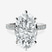 Pre-Designed 14kt White Gold Mereia Secret Halo Lab Diamond Ring