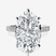Pre-Designed 10kt White Gold Mereia Secret Halo Lab Diamond Ring