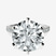Pre-Designed Platinum Mereia Secret Halo Lab Diamond Ring