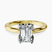 Pre-Designed 18kt Yellow Gold Mabel Petal Solitaire Lab Diamond Ring