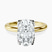 Pre-Designed 14kt Yellow Gold Mabel Petal Solitaire Lab Diamond Ring