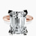 Pre-Designed 10kt Rose Gold Cordelia Knife Edge Solitaire Lab Diamond Ring