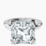 Pre-Designed 10kt White Gold Cordelia Knife Edge Solitaire Lab Diamond Ring