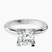 Pre-Designed 9ct White Gold Cordelia Knife Edge Solitaire Lab Diamond Ring