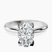Pre-Designed 9ct White Gold Cordelia Knife Edge Solitaire Lab Diamond Ring