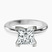 Pre-Designed 9ct White Gold Cordelia Knife Edge Solitaire Lab Diamond Ring