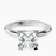 Pre-Designed 9ct White Gold Cordelia Knife Edge Solitaire Lab Diamond Ring