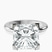 Pre-Designed 10kt White Gold Cordelia Knife Edge Solitaire Lab Diamond Ring