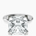 Pre-Designed 10kt White Gold Cordelia Knife Edge Solitaire Lab Diamond Ring