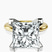 Pre-Designed 10kt Yellow Gold Cordelia Knife Edge Solitaire Lab Diamond Ring